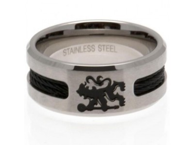 Chelsea ring - CFC Black Inlay Ring - Large