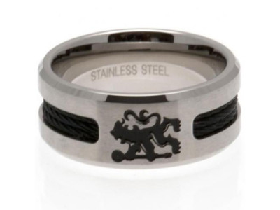 Chelsea ring - CFC Black Inlay Ring - Medium