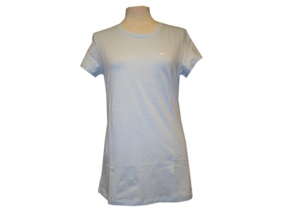 lang t-shirt til kvinder - blå
