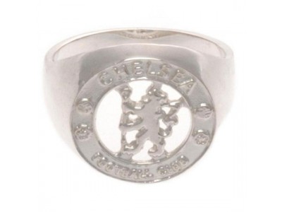 Chelsea FC Sterling Silver Ring Large