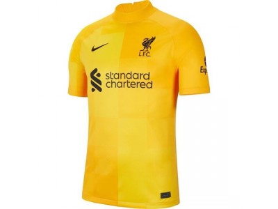 Liverpool hjemme målmands trøje 2021 2022