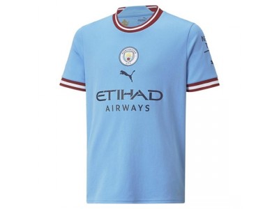 Manchester City hjemme trøje 2022 2023 - børn