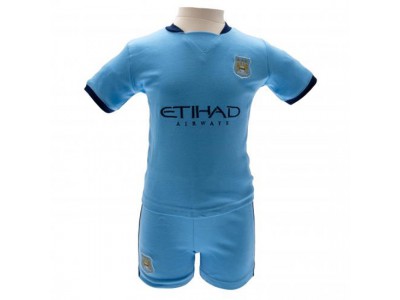Manchester City trøje og shorts sæt - Shirt & Short Set 6/9 Months