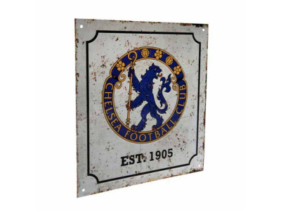 Chelsea skilt - Retro Logo Sign