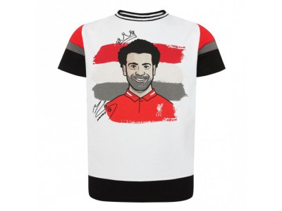 Liverpool t-shirt - Junior Mo Salah Flag Graphic Tee - børn
