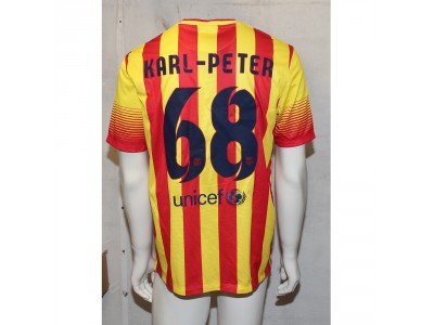FC Barcelona ude trøje 2013/14 - Karl Peter 68