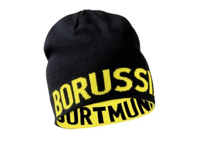 Dortmund beanie hue - vendbar - BVB