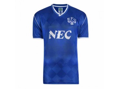 Everton 1987 Retro Hjemme Trøje