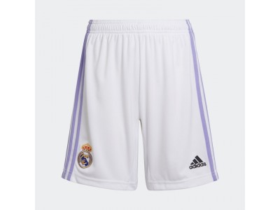 Real Madrid hjemme shorts 2022/23 - børn - fra adidas