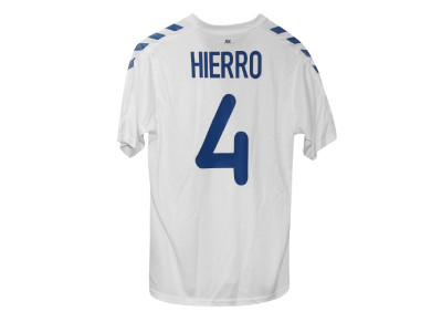 RM retro t-shirt - hvid-blå - Hierro 4
