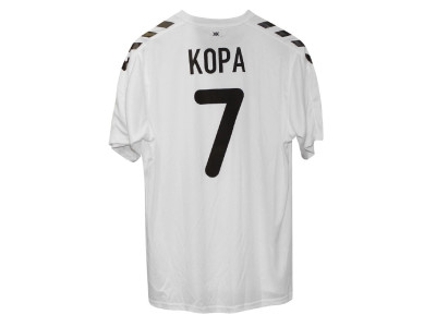 RM retro t-shirt - hvid-sort - KOPA 7