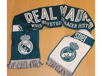 Real Madrid halstørklæde - grøn-hvid