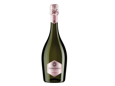 Temelion Brut Rose Russisk champagne