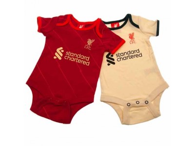 Liverpool baby sæt - LFC 2 Pack Bodysuit DS 6-9 Months