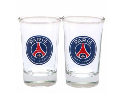 Paris Saint Germain shot glas - PSG 2 Pack Shot Glass Set