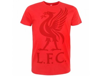 Liverpool t-shirt - LFC Liverbird T Shirt Mens Red - X Large
