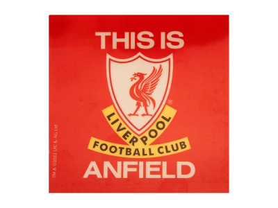 Liverpool FC mærke -  Single Car Sticker TIA