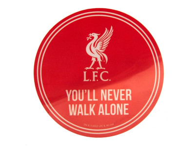 Liverpool FC mærke - Single Car Sticker YNWA