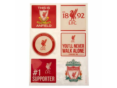 Liverpool bil sticker sæt - LFC Car Decal Set