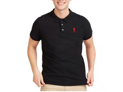 Liverpool polo trøje - LFC Conninsby Polo Mens Black - Large