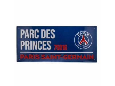 Paris SG gadeskilt - PSG Street Sign NV