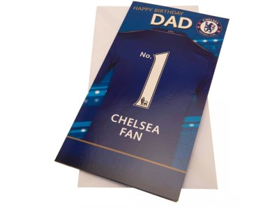 Chelsea kort - far - CFC Birthday Card Dad