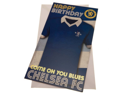 Chelsea kort - CFC Birthday Card Retro