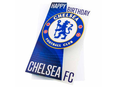 Chelsea fødselsdags kort CFC Crest Birthday Card