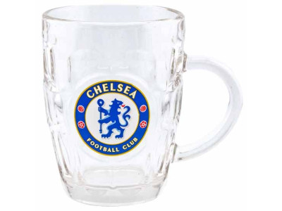 Chelsea ølkrus CFC Dimple Glass Tankard