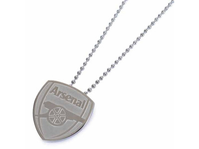 Arsenal halskæde - AFC Stainless Steel Large Pendant & Chain