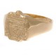Liverpool FC 9ct Gold Crest Ring Small