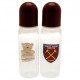 West Ham United FC 2 Pack Feeding Bottles