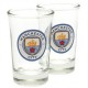 Manchester City FC 2 Pack Shot Glass Set