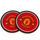 Manchester United FC 2 Pack Coaster Set