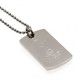 Tottenham Hotspur FC Engraved Crest Dog Tag & Chain