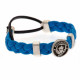 Side View of Manchester City FC PU Slider Bracelet