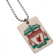 Liverpool FC Enamel Crest Dog Tag & Chain Close-up