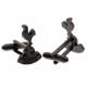 Tottenham Hotspur FC Black IP Cufflinks - Front View