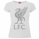 Liverpool FC Liverbird T Shirt Ladies Ice Marl 8
