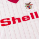 SL Benfica 1985 - 86 Away Retro Football Shirt Club crest