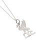 Liverpool FC Sterling Silver Pendant & Chain LB