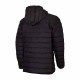 Stylish Quilted All Black Hooded Jacket