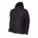 Classic All Black Hooded Puffer Jacket