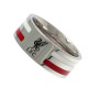 Liverpool FC Colour Stripe Ring Medium