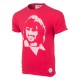 George Best Repeat Logo T-Shirt Red 100% cotton
