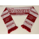 Arsenal football fan scarf