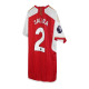 Arsenal home Saliba 2 + Premier League badge