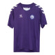 Hummel retro style tee - purple - short sleeve 