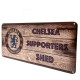 Chelsea FC Shed Sign - Front View