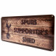 Tottenham Hotspur FC Shed Sign - Close-up of Tottenham Hotspur Logo